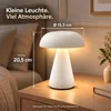 LED-Pilzlampe, tragbare Metall-Schreibtischlampe, Produktbild-Vorschau 9