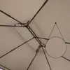 Close-up view of the interior structure and fabric of a gazebo. Produktbild-Vorschau