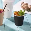 1000 gobelets en carton 100ml 4oz noir jetables Gobelet To Voir les images du produit 3