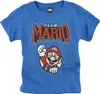 Super Mario T-Shirt Uni Kids - It's A Me, Mario blau 140 Produktbild-Vorschau 1