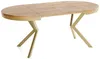 Runder Ausziehbarer Esstisch - Loft Style Tisch mit Produktbild-Vorschau 4