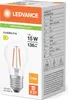 LEDV LED Tropfen 1-15W/827 136lm E27 Filament klar 300° EEK Produktbild-Vorschau 4
