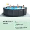 Intex runder Pool mit graphitgrauem Paneel – 478 x 124 cm – Produktbild-Vorschau 4
