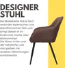 ALBATROS jedálenské stoličky set 2 SILA, hnedá - Moderné a Náhľad obrázku produktu 6