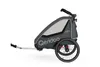 Qeridoo QUPA 2 - Kinderfahrradanhänger für 2 Kinder, Farbe: Produktbild-Vorschau 7