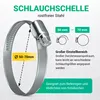 Schlauchklemme 50-70mmØ Schelle 9mm Bandbreite für Produktbild-Vorschau 2