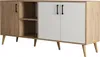 Skye Decor, moderní konzolový stolek (180 cm), dub a bílá, Náhled obrázku produktu 5