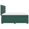 Boxspringbett mit Matratze Dunkelgrün 180x200 cm Samt Produktbild-Vorschau 9