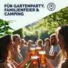 CASARIA® 2er Set Bierzeltgarnitur mit Lehne 170 cm Klappbar Produktbild-Vorschau 9
