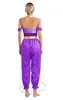 A woman is shown from the back wearing a purple princess costume with gold accents. Anteprima dell’immagine prodotto