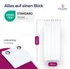 Beautex Gardine Dolly, rideau transparent, disponible avec Voir les images du produit 3