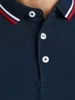 Pánské polo triko JJEPAULOS Slim Fit 12136668 Navy Blazer, Náhled obrázku produktu 6