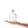 COM-FOUR® 6x Glasflasche 250 ml mit Korken - leere Flasche Produktbild-Vorschau 5
