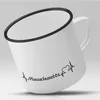 Huuraa Emaille Tasse Massachusetts Geschenk Kaffeebecher Produktbild-Vorschau 2