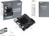 A product shot of a motherboard and its packaging, along with accessories and documentation. Produktbild-Vorschau