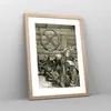 Gerahmtes Poster - Rahmen in heller Eiche - Werkstatt Motor Produktbild-Vorschau 8