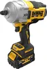A DeWALT cordless impact wrench with a battery pack attached, shown against a white background. Podgląd zdjęcia produktu