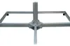 PremiumX Balkonständer PROFI 4x 50x50cm Stahl 1m Mast 60mm Produktbild-Vorschau 3