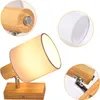 ZMH Wandlamp, houten wandlamp, 2-delig, wandspots E14, Productafbeelding-voorbeeld 4