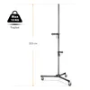Treppiede su ruote Walimex pro con 2 supporti per morsetti Anteprima dell’immagine prodotto 10