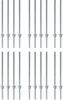 A set of fence posts arranged in a grid. Produktbild-Vorschau