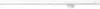 A white curtain rod with hooks. Produktbild-Vorschau