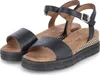 Tom Tailor Keilsandaletten Damen 32303539323536 Schwarz 40 Produktbild-Vorschau 1