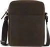 A brown Bugatti crossbody bag is shown against a white background. Podgląd zdjęcia produktu