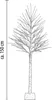A line drawing of a decorative LED tree. Produktbild-Vorschau