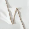 Bettwäsche aus Satin, weiß, Queen, 160 x 200 cm, goldene Produktbild-Vorschau 5