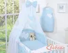 Bobono Moskitonetz für Babybett blau 470x160 cm große Produktbild-Vorschau 2