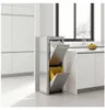 DON HIERRO - Mülltrennsystem 40 L aus Edelstahl mit 2 Produktbild-Vorschau 2