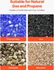 VEVOR pietre laviche, pietre ceramiche da 2 cm per Anteprima dell’immagine prodotto 5