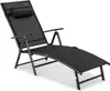 COSTWAY Chaise longue pliante, Chaise longue de jardin avec Voir les images du produit 10