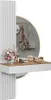 A vanity table with a mirror and accessories. Produktbild-Vorschau