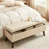 BEALIFE Čalúnená lavica s úložným priestorom 110 x 39 x 45 Náhľad obrázku produktu 8