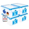 Kühlbehälter-Set aus Edelstahl, 3 L, 4-teilig, BPA-frei, Produktbild-Vorschau 1