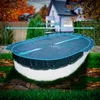 PE Abdeckplane 3,60m x 6,25m achtform/oval Pool Abdeckung Produktbild-Vorschau 6