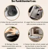 KitchenYeah© Herdabdeckplatte Ein rundes Schneidebrett mit Produktbild-Vorschau 7