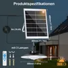 Lampada solare a LED con sensore di movimento, lampada a Anteprima dell’immagine prodotto 9