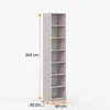 Regal MEZZO, Jugendzimmer, Jugendregal Bücherregal 40 cm Produktbild-Vorschau 6