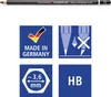 STAEDTLER Bleistift Mars Lumograph black Härtegrad: HB Produktbild-Vorschau 1