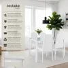 Jedálenský set Berlin 5-dielny čalúnený poťahom z imitácie Náhľad obrázku produktu 3