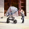 Pokrowiec przeciwdeszczowy do spacerówki wózka uniwersalny Podgląd zdjęcia produktu 9