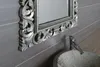 Sapho SCULE Rahmenspiegel, 70x100cm, Silber Produktbild-Vorschau 3