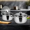 Hrnec Rosberg R51210O20, 3 l, 20 cm, skleněná poklice s Náhled obrázku produktu 2