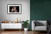 MuchoWow® Gerahmtes Poster Giraffe - Leicht - Schwarz 90x60 Produktbild-Vorschau 8