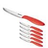 Tescoma Coltello da pranzo PRESTO 12 cm, 6 pezzi, rosso Anteprima dell’immagine prodotto 1