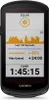 A Garmin Edge 1040 Solar cycling computer displaying ride data. Produktbild-Vorschau