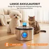 PawHut Katzenbrunnen 4L Kabellos Edelstahl Trinkbrunnen mit Produktbild-Vorschau 8